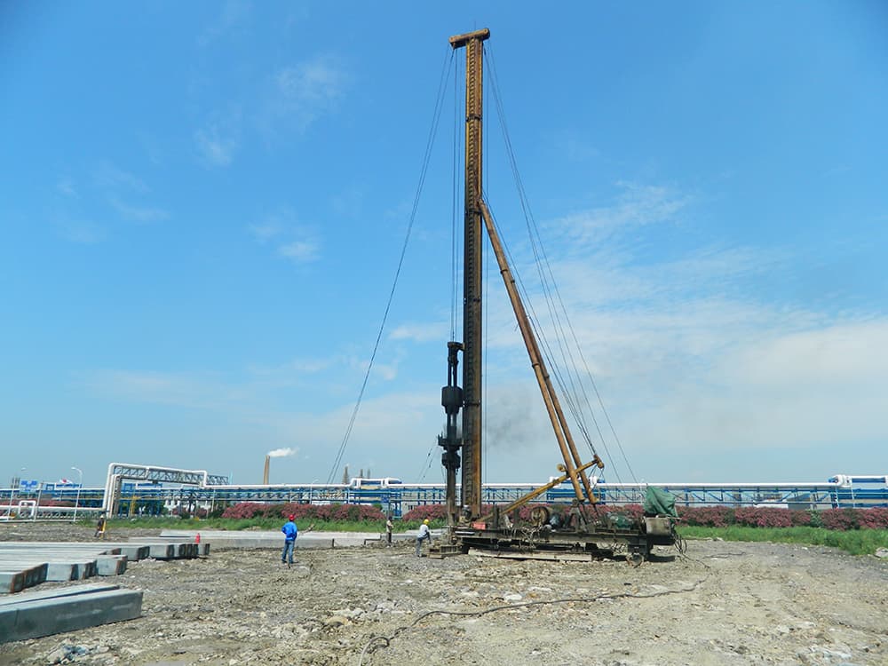 On July 29, the construction of the new plant started