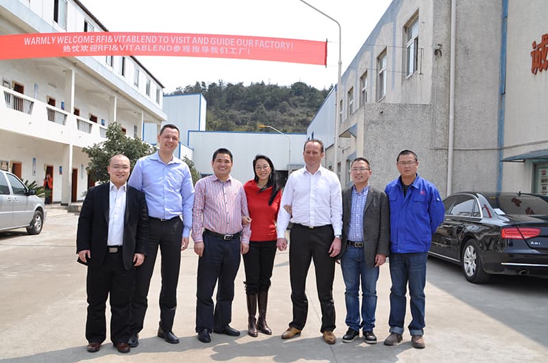RFI&VITABLEND visited the factory on March 22