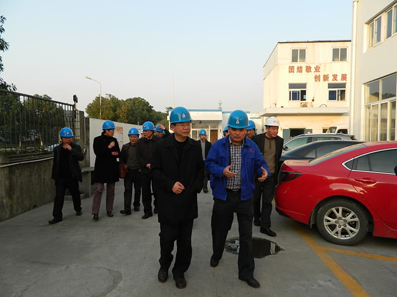 On March 4, Deputy Secretary General of Ningbo came to the factory for investigation