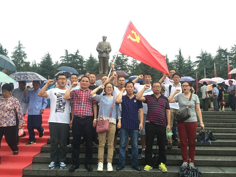 July 1 Red Tour in Shaoshan, Hunan